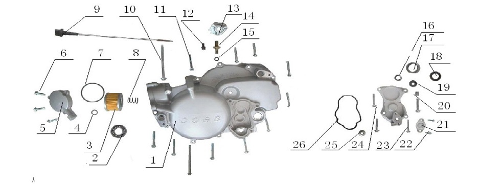 E11 Front Cover Assy